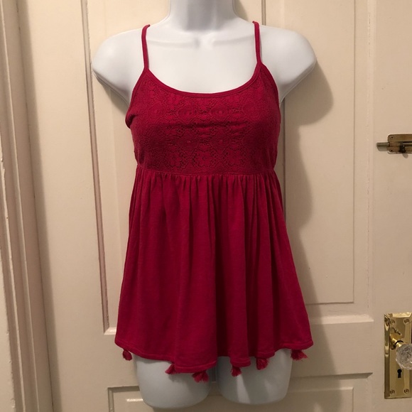 a.n.a Tops - 4/$24 a.n.a Pink Baby Doll Tank Top